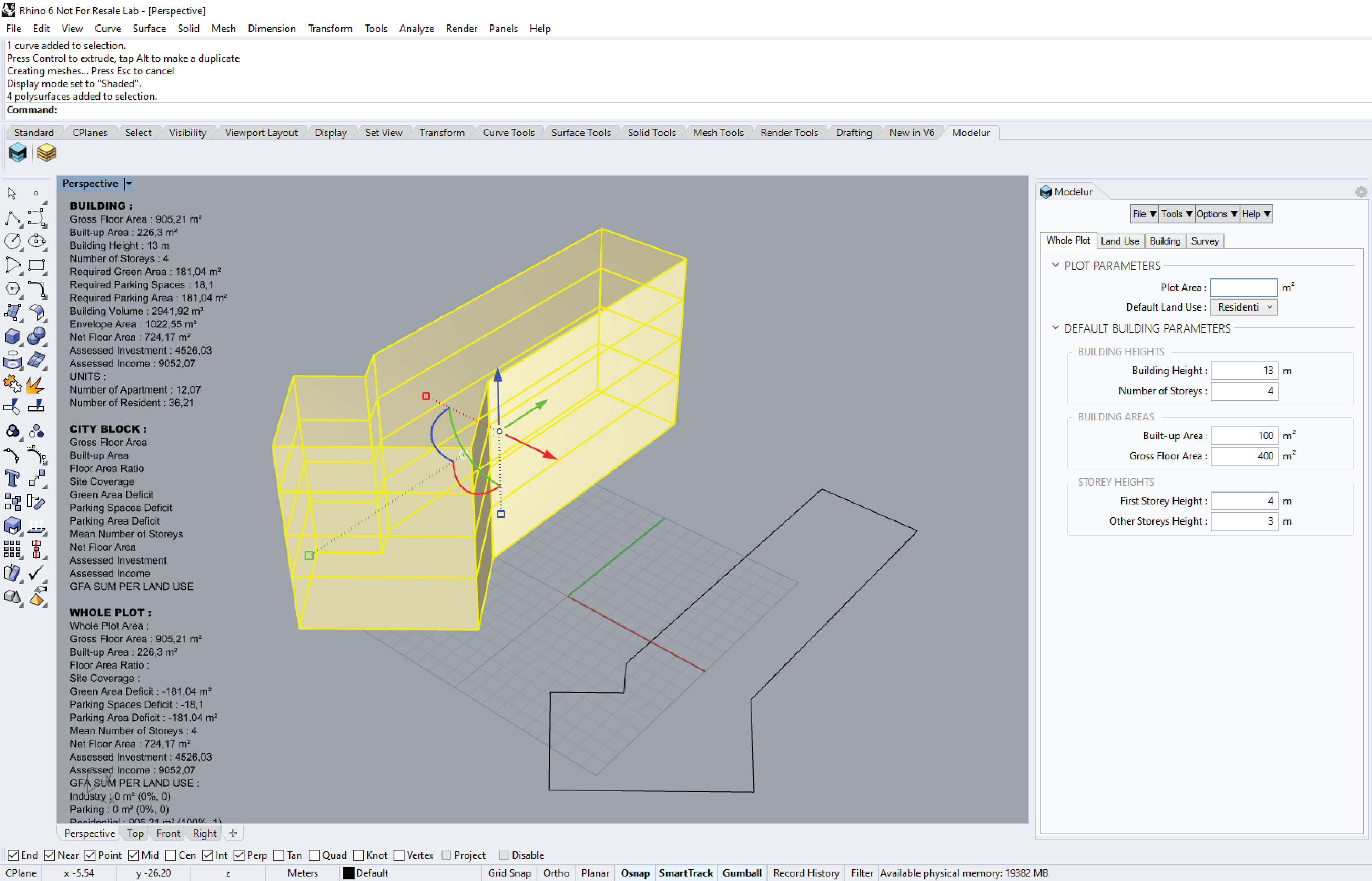 Modelur4Rhino_options_menu